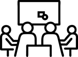 3D Healthcare team brainstorming telemedicine solutions in conference room concept as Healthcare team collaborates on telemedicine solutions using digital devices and whiteboards i vector