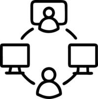 3D Healthcare team collaborating on telemedicine project ample copy space concept as Healthcare team collaborates on a telemedicine project using digital devices and whiteboards in vector
