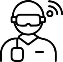 3D Healthcare provider using telemedicine software on desktop ample copy space concept as Healthcare provider utilizes telemedicine software on desktop computer in a modern medical vector