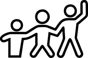 3D Group of volunteers experiencing a collective realization during a community project with copy space concept as A candid image of a group of volunteers working together on a com vector