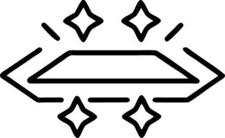 3D Glossy metallic surface with a subtle glowing pattern symbolizing insight and epiphany with copy space concept as A glossy metallic surface featuring a subtle glowing pattern sy vector