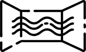3D Glossy holographic waves with digital reflections and copy space concept as A glossy background featuring holographic waves with digital reflections providing a visually stunnin vector