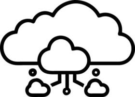 3D Glossy cloud computing icons with data overlays and copy space concept as Shiny glossy cloud computing icons with dynamic data overlays on a sleek background representing advanc vector