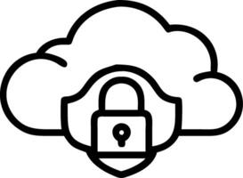 3D Glossy cloud security icons on dark background with copy space concept as Shiny glossy security icons related to cloud services like locks and shields displayed on a dark backgr vector