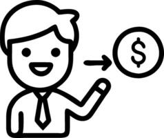 3D Entrepreneur presenting cost benefit analysis in bokeh digital art copy space concept as An entrepreneur presents a cost benefit analysis in a bokeh digital art setting highligh vector