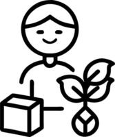 3D Entrepreneur overseeing eco friendly logistics in bokeh digital art copy space concept as An entrepreneur oversees eco friendly logistics operations in a bokeh digital art backg vector