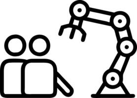 3D Engineers testing a robotic device outdoors with copy space concept as Spontaneous shot of engineers collaborating while testing a robotic device in an outdoor setting. The phot vector