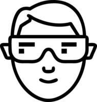 3D Close up of a persons face with digital circuit patterns overlay with copy space concept as Close up persons face with digital circuit patterns overlaid. Symbolizes integration vector