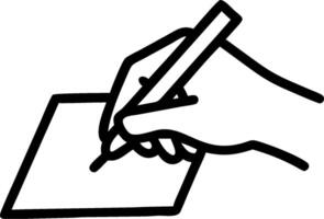 3D Close up of a person hand sketching an idea on paper symbolizing creative realization with copy space concept as Intimate close up of a persons hand sketching an idea on paper c vector