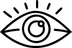 3D Close up of a person eye with a light reflection symbolizing a moment of insight with copy space concept as Intimate close up of a persons eye capturing a light reflection symbo vector