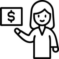 3D Businesswoman presenting cost reduction strategies on bokeh digital art copy space concept as Businesswoman presents cost reduction strategies on bokeh digital art background hi vector