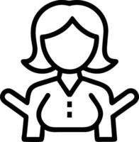 3D Businesswoman isolated while handling customer complaints in macro close up copy space concept as A businesswoman feels isolated while handling multiple customer complaints in a vector