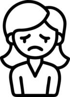 3D Businesswoman frustrated with failed project in macro close up copy space concept as A businesswoman feels frustrated while reviewing a failed project in a macro close up repres vector