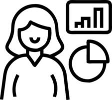 3D Businesswoman analyzing green procurement data in macro close up copy space concept as A businesswoman analyzes green procurement data in a macro close up emphasizing the role o vector