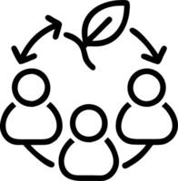 3D Business team optimizing eco friendly supply chain in reality setting copy space concept as A business team optimizes an eco friendly supply chain in a reality setting demonstra vector