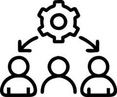 3D Business team optimizing financial efficiency in collaborative workspace copy space concept as A business team optimizes financial efficiency in a collaborative workspace focusi vector