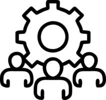 3D Business team optimizing AI for green supply chain in environment setting copy space concept as A business team optimizes AI technology for green supply chain management in an e vector