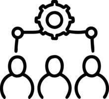 3D Business team optimizing AI for green supply chain in environment setting copy space concept as A business team optimizes AI technology for green supply chain management in an e vector