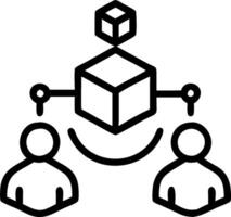 3D Business team implementing green digital supply chain in soft abstract setting copy space concept as A business team implements green digital supply chain solutions in a soft ab vector