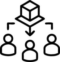 3D Business team implementing AI driven customer service solutions with bokeh art copy space concept as Business team implements AI driven customer service solutions against a boke vector