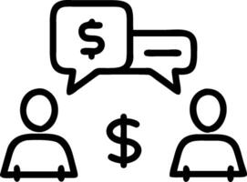 3D Business team discussing cost reduction strategies in office environment copy space concept as A business team engages in a discussion about cost reduction strategies within a m vector