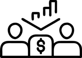 3D Business team collaborating on financial forecasting in candid office copy space concept as A business team collaborates on financial forecasting in a candid office setting focu vector