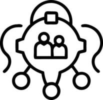 3D Business team collaborating on AI driven green logistics on glossy background copy space concept as Business team collaborates on AI driven green logistics on glossy background vector
