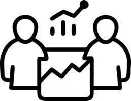 3D Business team analyzing financial metrics in open office environment copy space concept as A business team analyzes financial metrics in an open office environment focusing on m vector