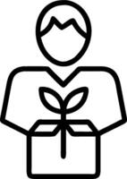 3D Business executive optimizing green procurement in macro close up copy space concept as A business executive optimizes green procurement processes in a macro close up representi vector