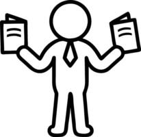 3D Business executive dealing with compliance stress in close up copy space concept as A business executive deals with compliance stress in a close up handling regulatory documents vector