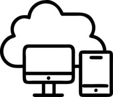 3D Bokeh telemedicine cloud data management copy space concept as Cloud data management system for telemedicine displayed on multiple devices against a vibrant bokeh background emp vector