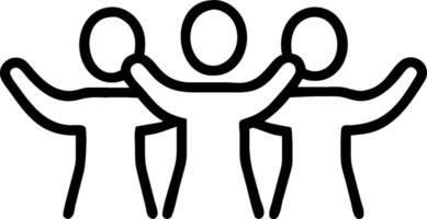 3D Blue Monday Team Support concept as Team members supporting each other in a meeting showing camaraderie against Blue Monday blues for magazine advertisement with copy space. as vector
