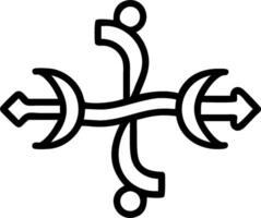 3D Abstract Spiritual Flow concept as Soft abstract depiction of spiritual flow connecting various religions World Religion Day digital art as 3D Icon isolated white background as vector