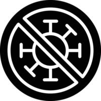 No access symbol icon vector