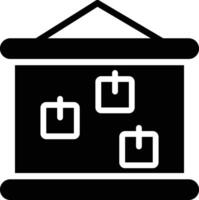 Board Glyph Icon Design vector