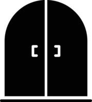 Doors Glyph Icon Design vector