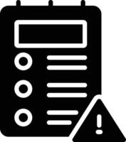 Guidelines Glyph Icon Design vector
