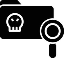Internet Glyph Icon Design vector