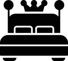King Size Glyph Icon Design vector