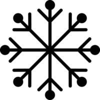 Snowflake icon with many people in it vector