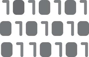 Binary Icon Design vector