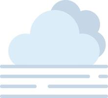 Cloudy Icon Design vector