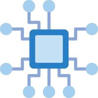 Cpu Icon Design vector