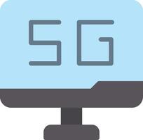 A computer monitor with the word sg on it vector