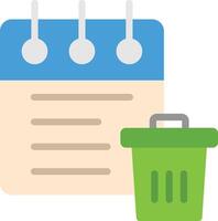 Trash Can Icon Design vector
