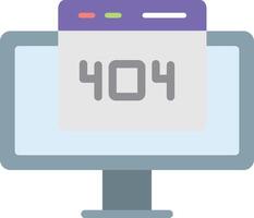404 error page vector