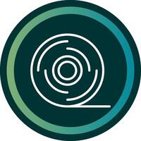 Adhesive Tape Line with small circle background vector
