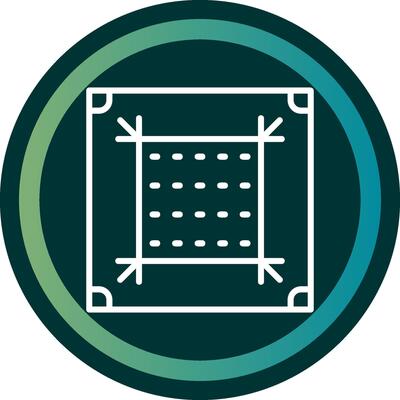 Dots Per Inch Line with small circle background