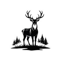 Hunter Edge Bold Silhouettes of the Wild vector