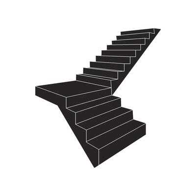 stair icon simple design